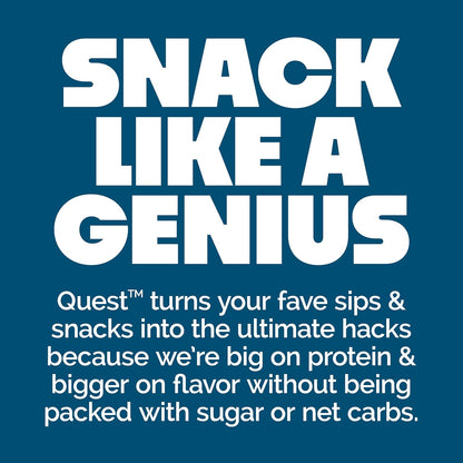 Quest Nutrition Stacks Protein Bar, Cinnamon Brown Sugar — Picnic and Open-Air Lunchbox Bar for Active Days Outside, Cinnamon Caramel Flavor, 2.36oz