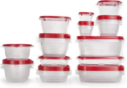 quikclik seal lids that produce an audible click to confirm a secure, airtight closure
