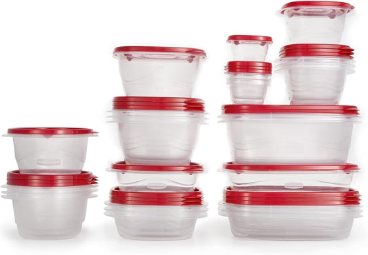 quikclik seal lids that produce an audible click to confirm a secure, airtight closure