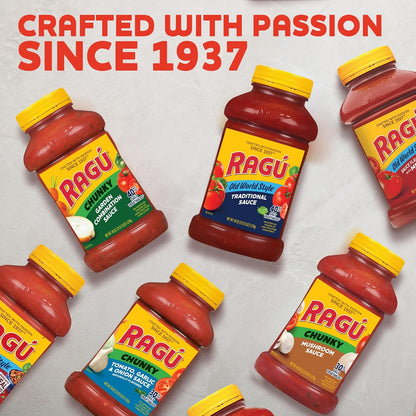 Ragu Old World Style Traditional Sauce, Time-Saving Pantry Staple for Streamlined Family Dinners, 45 oz