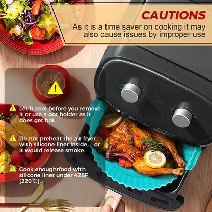 raised interior lines that improve air circulation for more even cooking