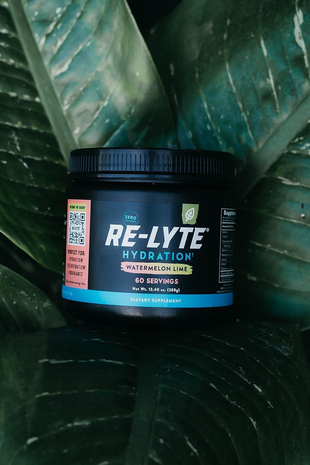 Redmond Re-Lyte Hydration Powder – Mindful Fasting Window Companion for Sugar-Free Mineral Intake at Home