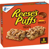 Reese's Puffs Peanut Butter Snack Bars – Easy-to-Digest Sweet Treat Without Bloating, 6.8 oz