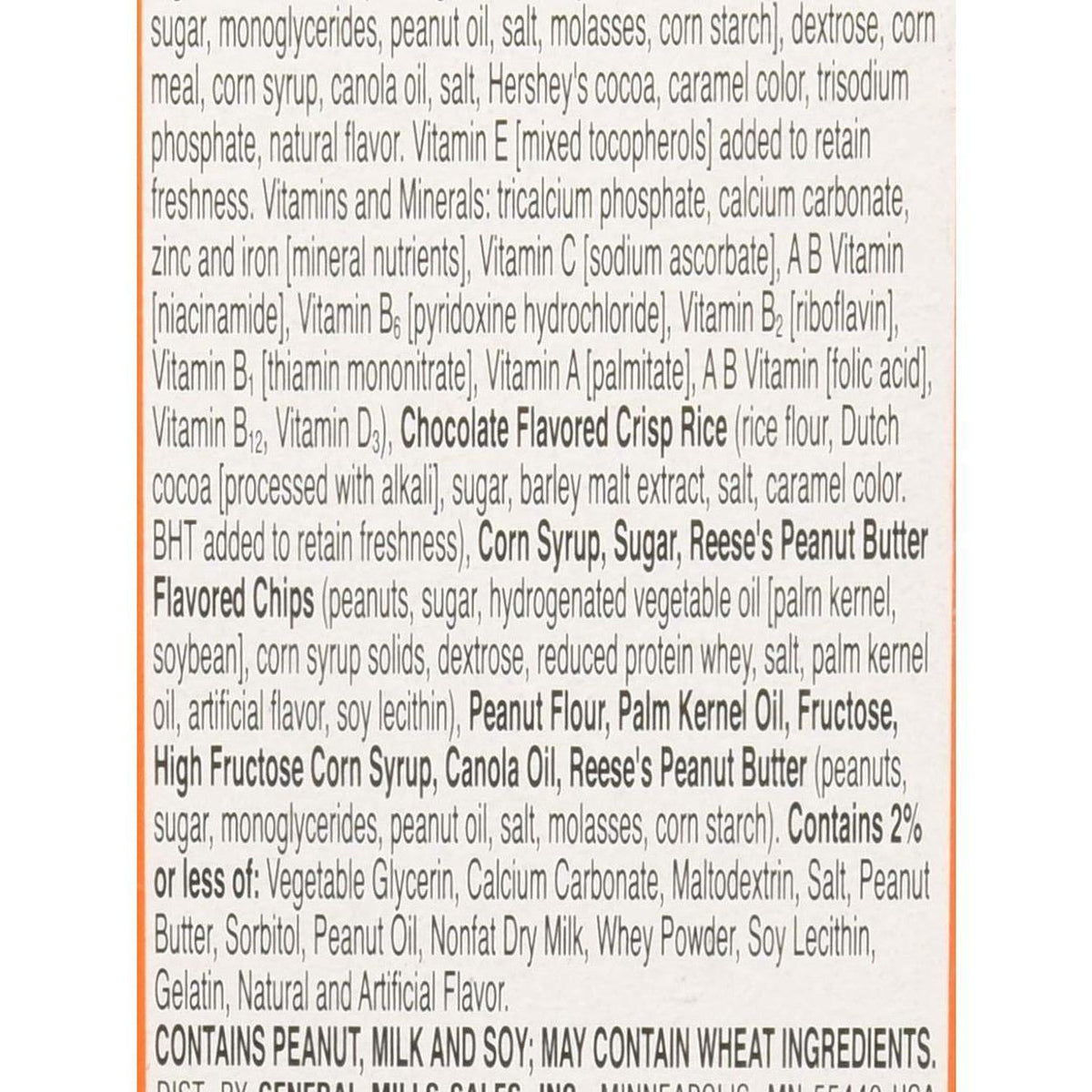Reese's Puffs Peanut Butter Snack Bars – Easy-to-Digest Sweet Treat Without Bloating, 6.8 oz