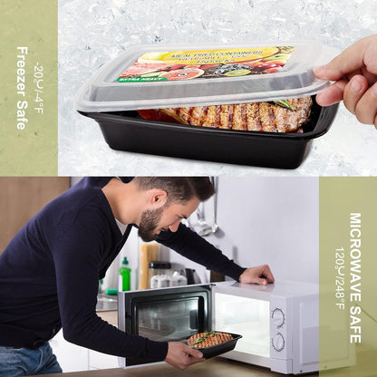 reusable up to 20 cycles for cost-efficient, low-waste meal prep