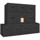 Black - 10.5" x 10.5" x 11" - 10