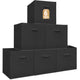 Black - 13" x 13" x 13" - 6