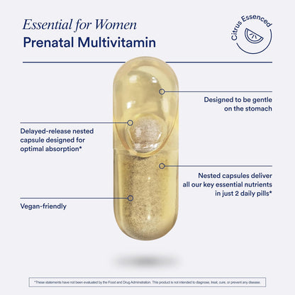 Ritual Prenatal Multivitamin – Thoughtful Baby Shower Gift for Expectant Moms, Vegan and Allergen-Free