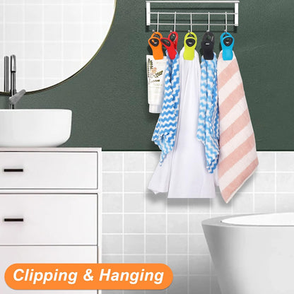 round hanging hole for hooks, pegboards, or creative display storage