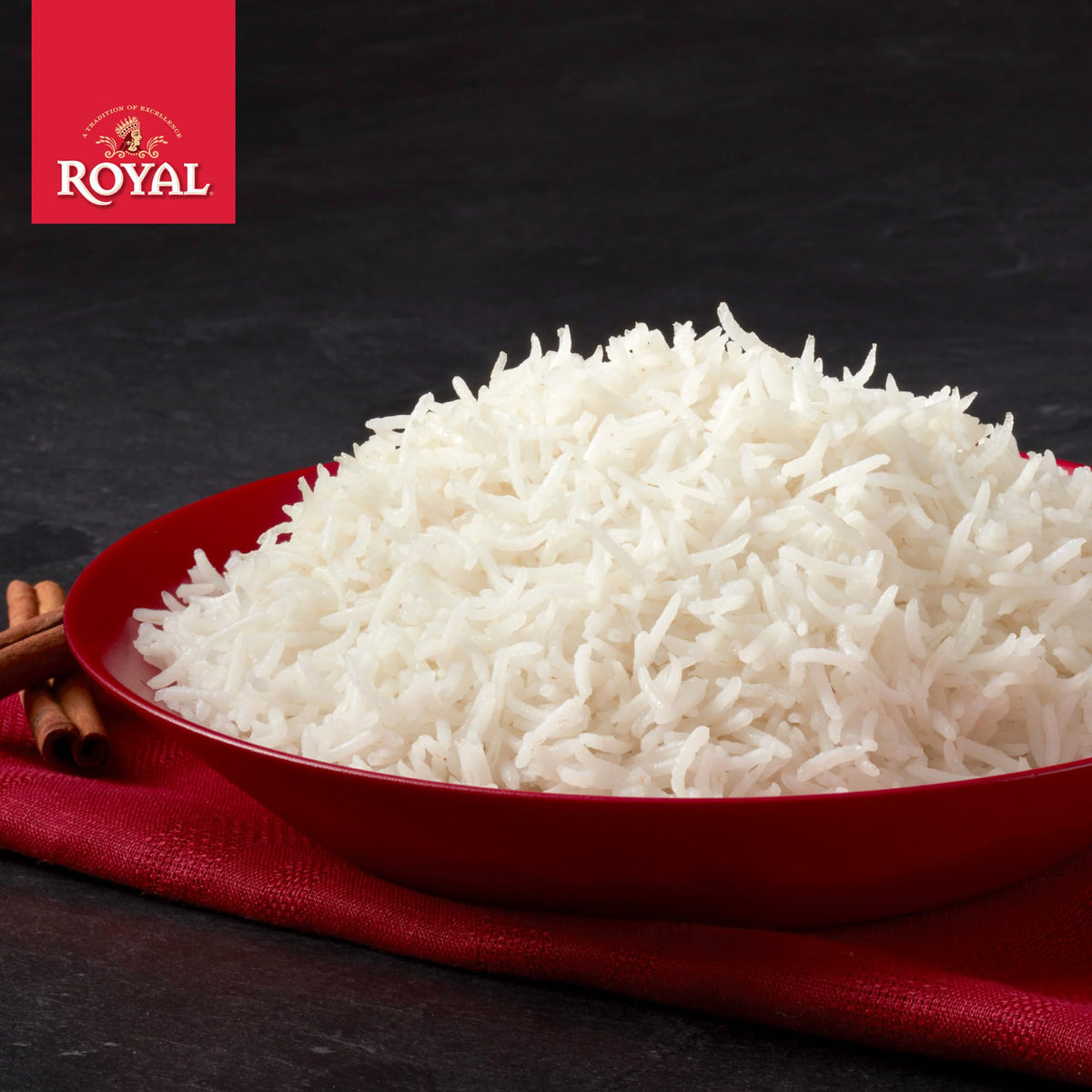 Royal Basmati Rice – Aged Himalayan-Sourced Long Grain Basmati, Restaurant-Quality White Rice for Elevated Home Dining
