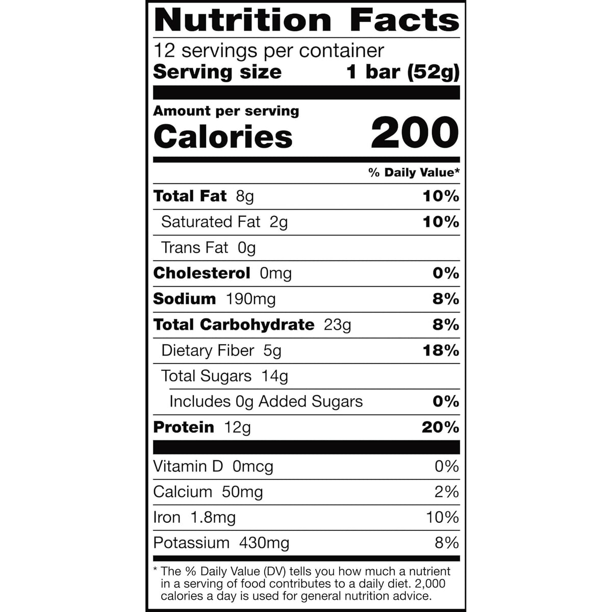 RXBAR Chocolate Sea Salt Bars – Guilt-Free Sweet Craving Fix for Your Wellness Routine, Gluten Free 12-Count Box