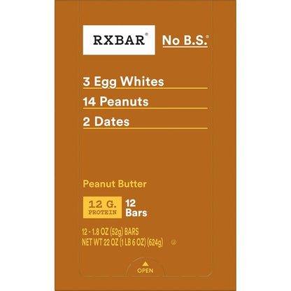 RXBAR Gluten Free Snack Bar – Quick Breakfast Bar for Busy Work From Home Professionals