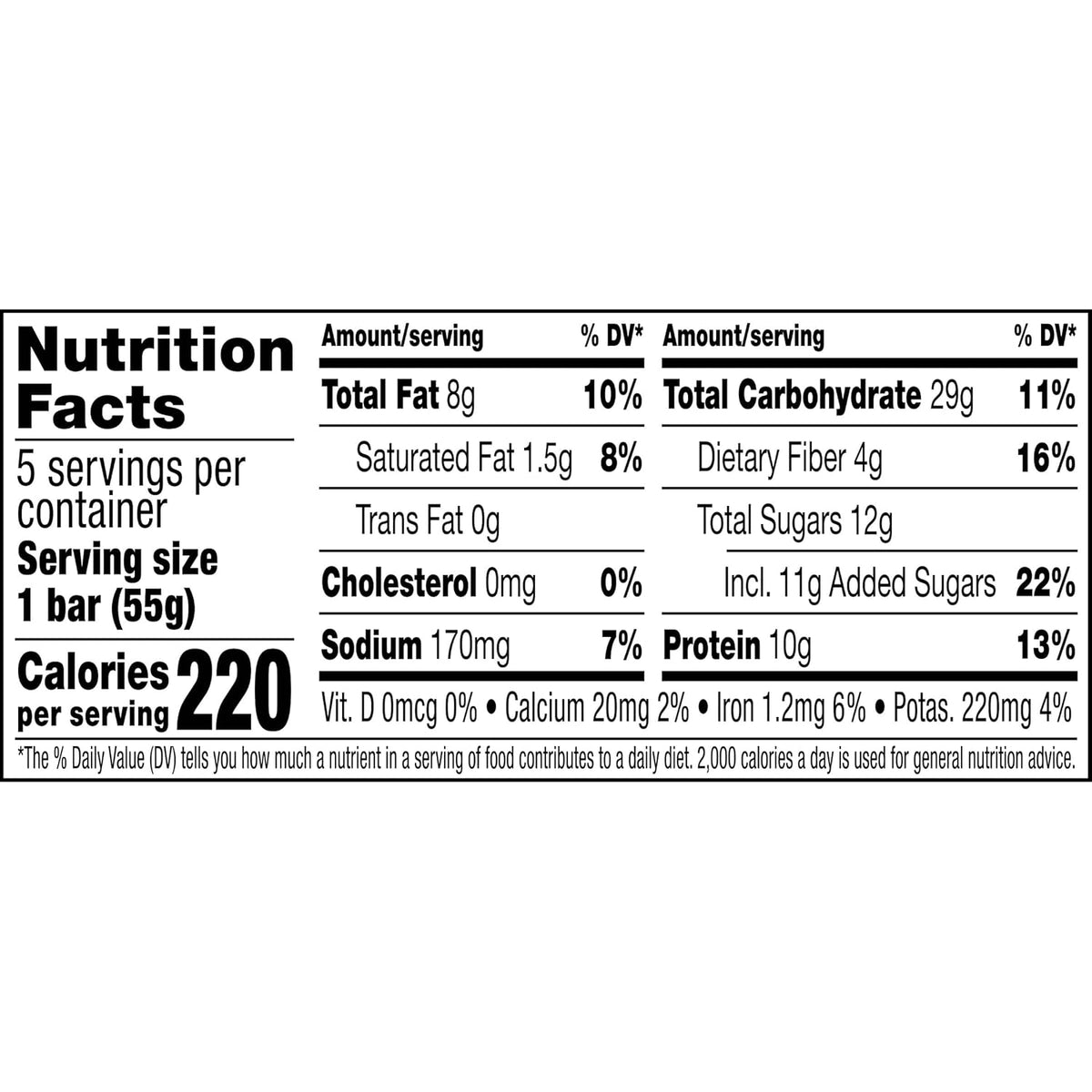 RXBAR Nut Butter and Oat Protein Bar – Simple, Individually Wrapped Snack for the Intentional Kitchen
