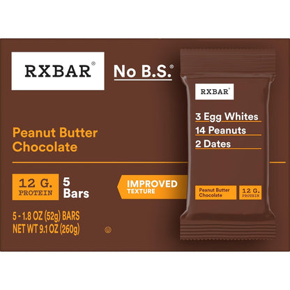 RXBAR Protein Snack Bar – Gluten-Free Pantry Staple for Family Snack Rotation and Playdates