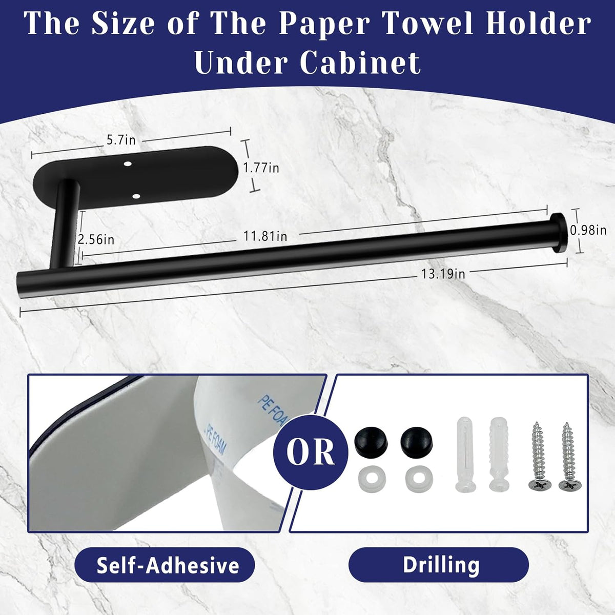 SADESIGN Adhesive Foil Wrap Holder – Wedding Registry Pick for First Apartment Essentials