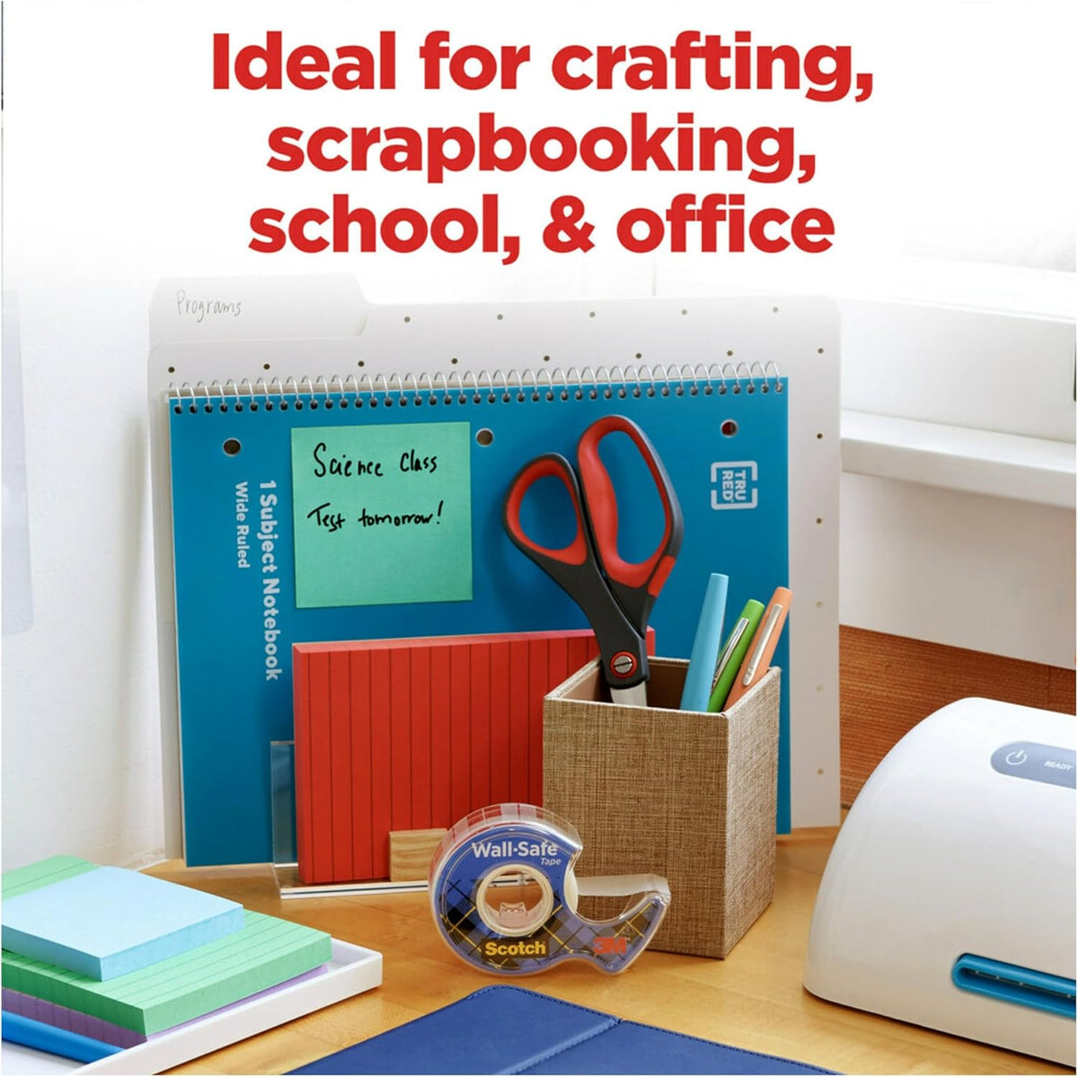 Scotch 6" Scissors Housewarming Gift for DIY Hobbyists, Useful Starter Pack Idea