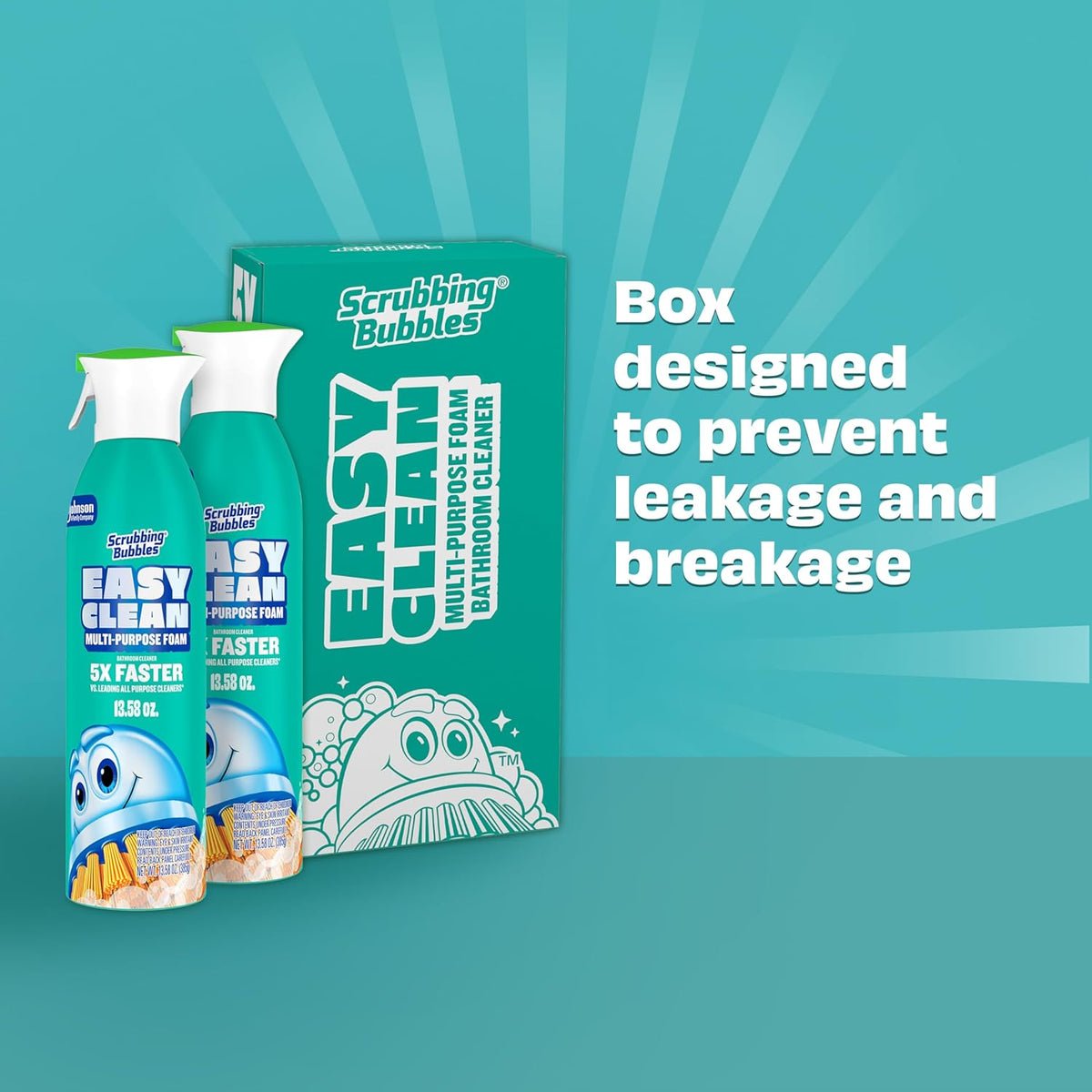 Scrubbing Bubbles Easy Clean Foaming Bathroom Cleaner – Quick Reset for the Guest Half-Bath, No-Scrub Limescale Remover