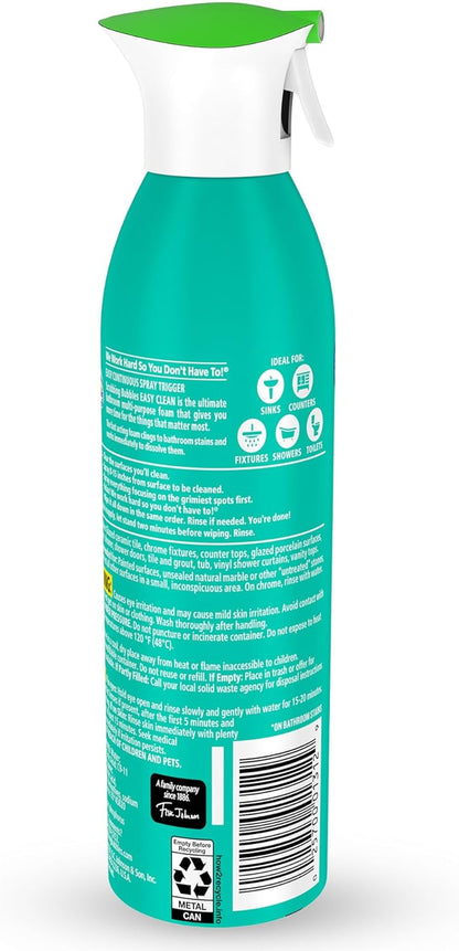 Scrubbing Bubbles Easy Clean Foaming Bathroom Cleaner – Quick Reset for the Guest Half-Bath, No-Scrub Limescale Remover
