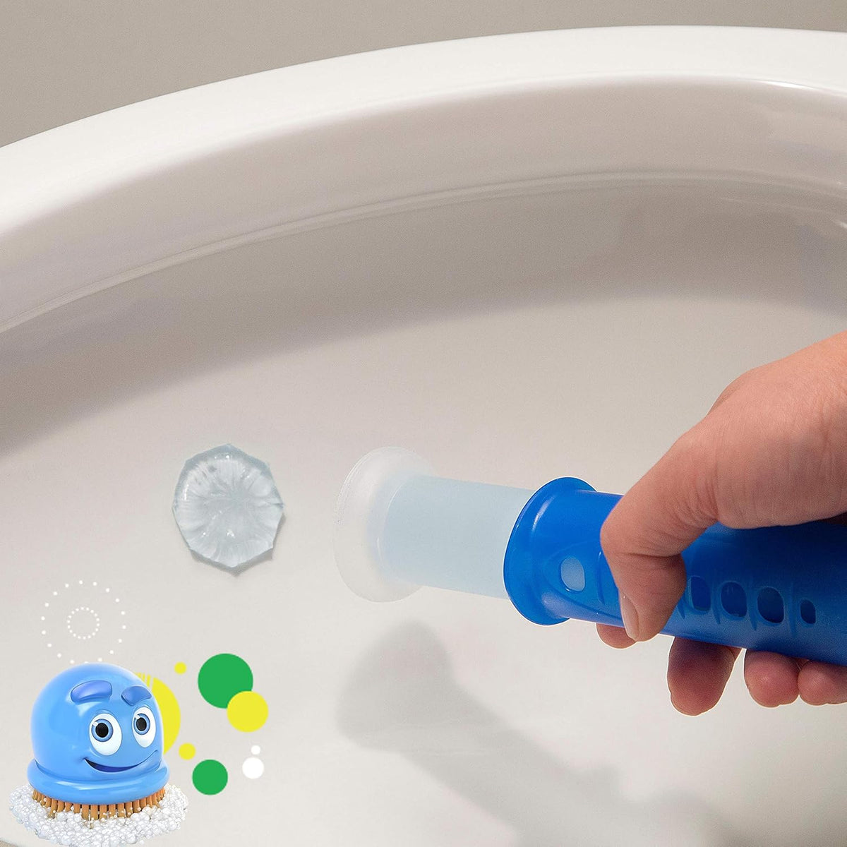 Scrubbing Bubbles Fresh Gel Cleaning Stamps, Rainshower Scent, Low-Maintenance Toilet Care for the Intentional Minimalist Home