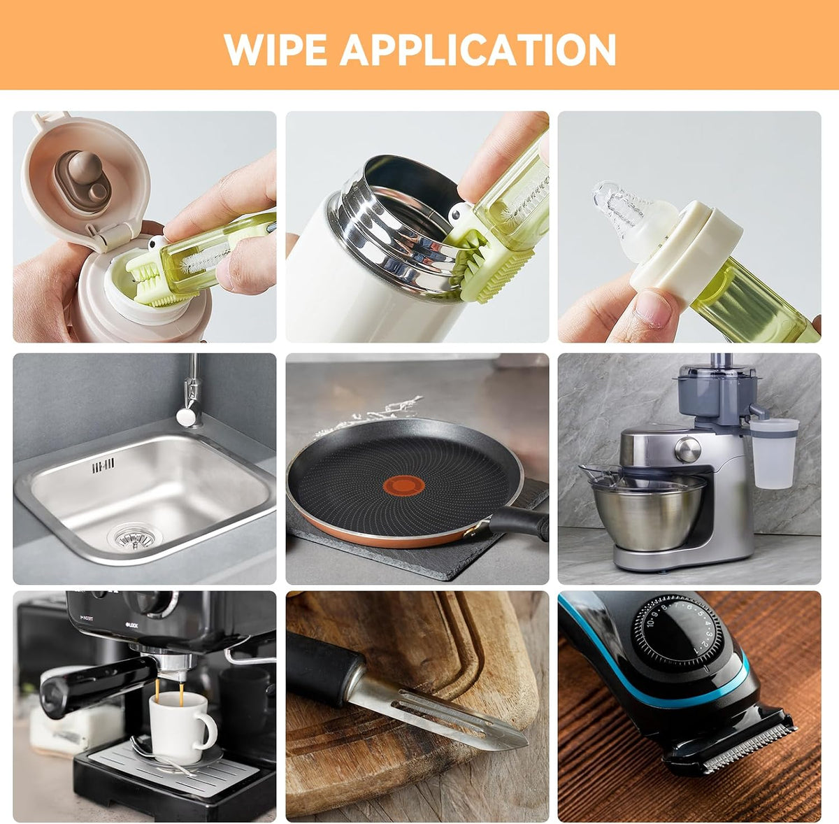 Self-Care Drinkware Care Tool – Tea Ceremony Accessory, Gentle Silicone Cleans Teapots and Matcha Whisks