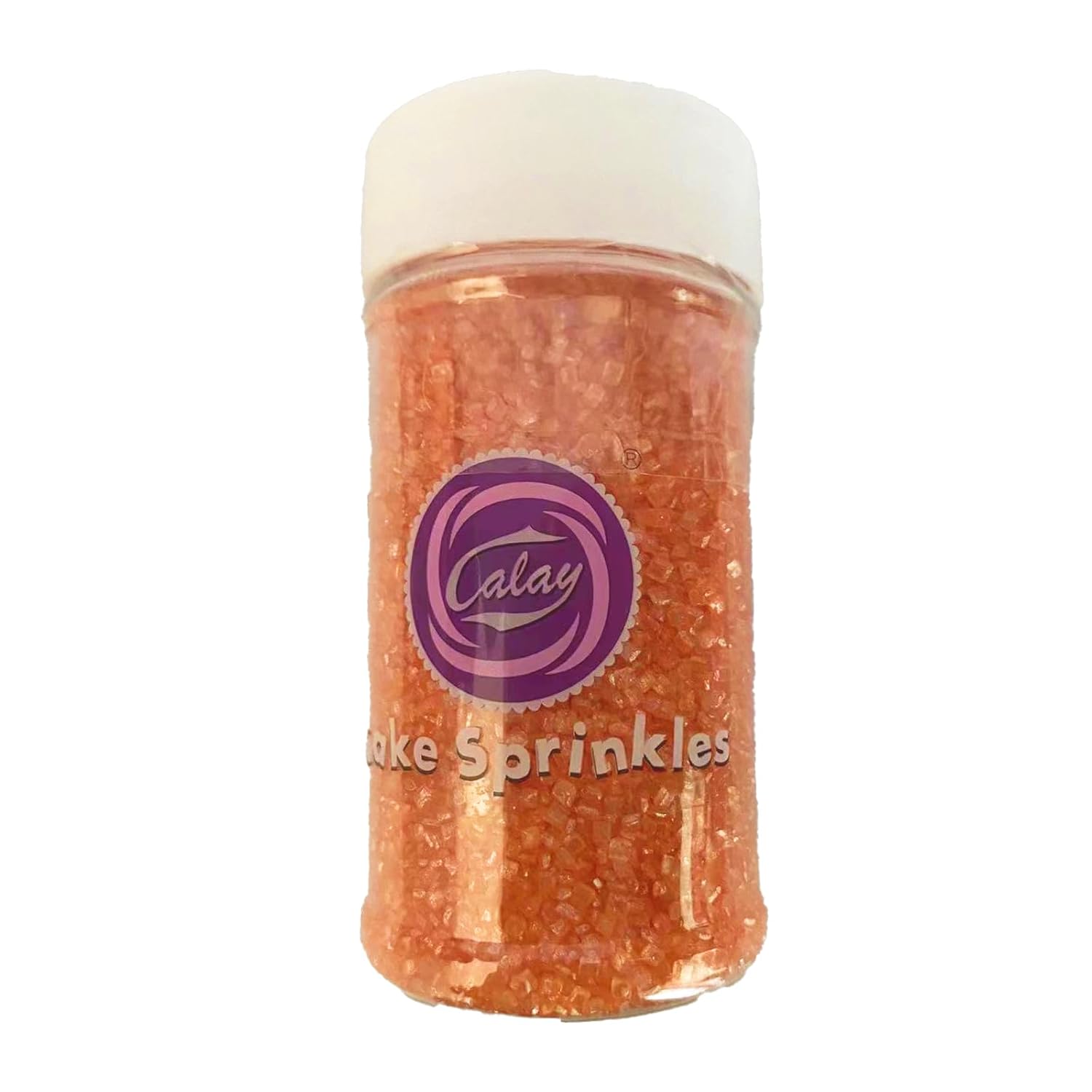 Sentovac Orange Coarse Sugar Crystals – Luxury Edible Glitter for Themed Holiday Dessert Tables and Sophisticated Sugar Cookies