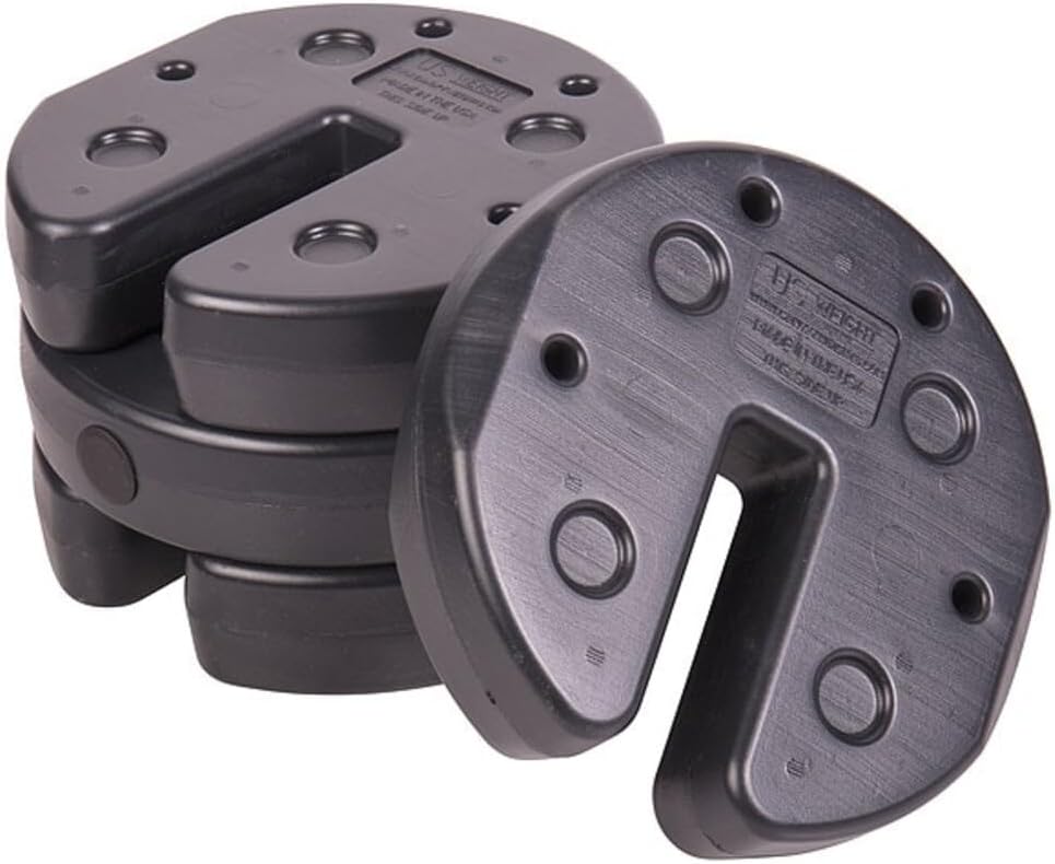 set of four 7.5 lb interlocking weights totaling 30 lb