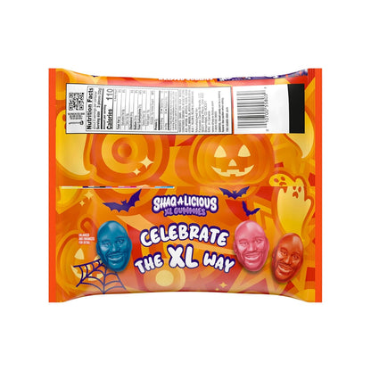 SHAQ-A-LICIOUS Hershey XL Gummy Candy Snack Size Packs for Birthday Gift Bags, Holiday Hostess Presents, and Shaq Fan Collectible Bundles, 11.8 oz Two-Pack
