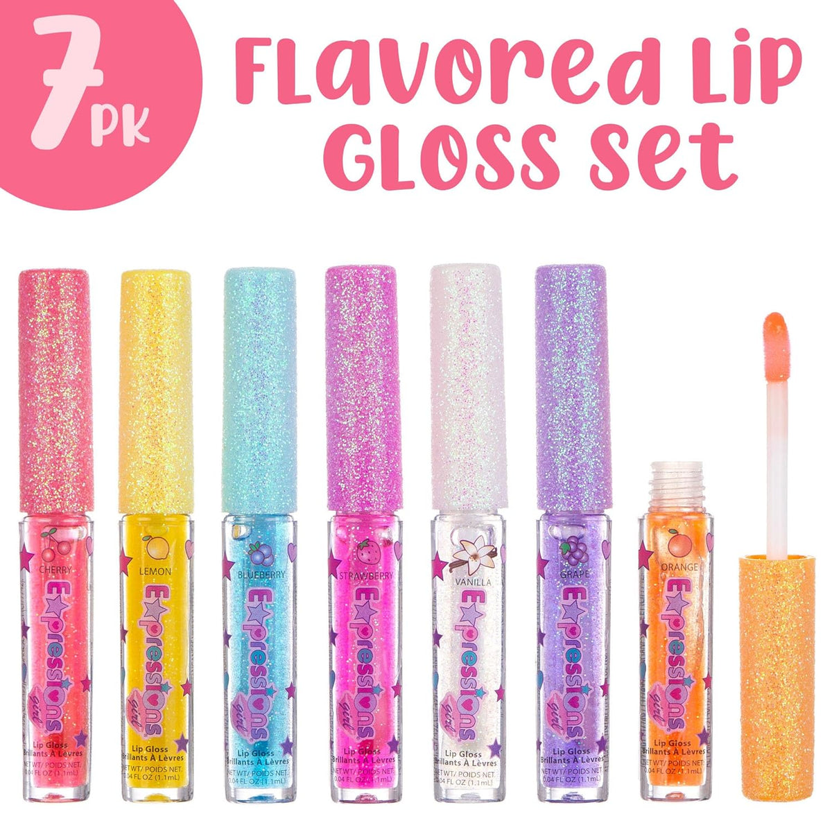 sheer-to-medium shimmery coverage with glitter-infused finish