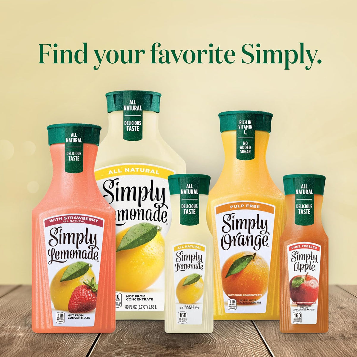 Simply Apple Pressed Apple Juice, 52 fl oz – One-Ingredient Beverage for the Minimalist Refrigerator