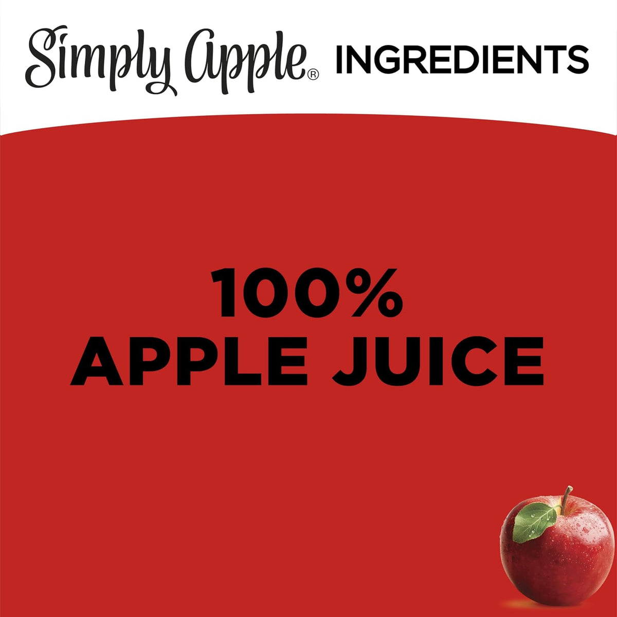 Simply Apple Pressed Apple Juice, 52 fl oz – One-Ingredient Beverage for the Minimalist Refrigerator