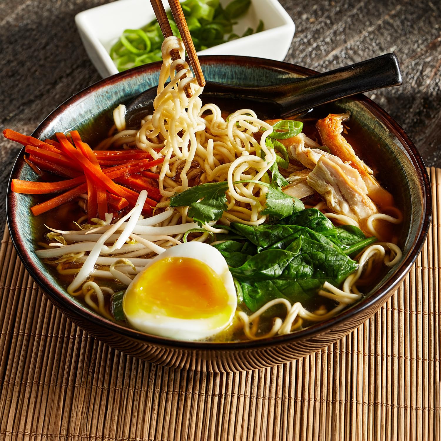 Simply Asia Japanese Inspired Ramen Soy Ginger Chicken Broth, 26 fl oz – Shelf-Stable Carton for Fast Desk Lunches