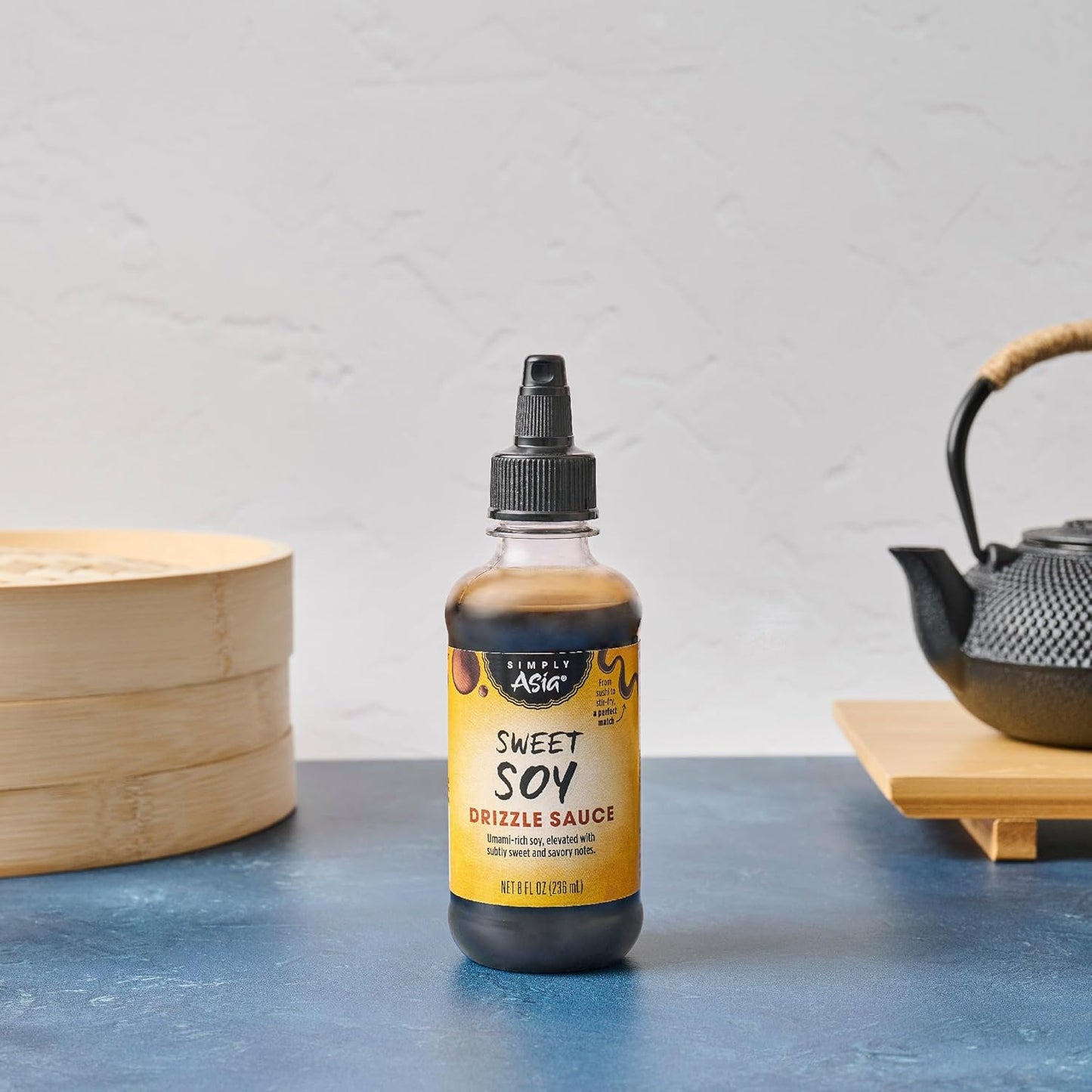 Simply Asia Sweet Soy Drizzle Sauce — Asian-Inspired Pantry Upgrade for Foodie Gift Baskets, 8 fl oz