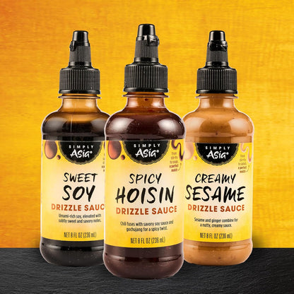 Simply Asia Sweet Soy Drizzle Sauce — Asian-Inspired Pantry Upgrade for Foodie Gift Baskets, 8 fl oz