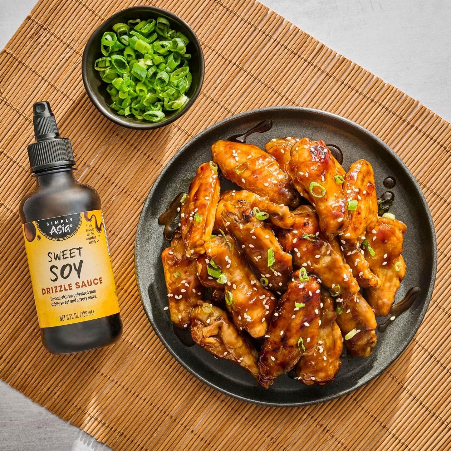 Simply Asia Sweet Soy Drizzle Sauce — Asian-Inspired Pantry Upgrade for Foodie Gift Baskets, 8 fl oz