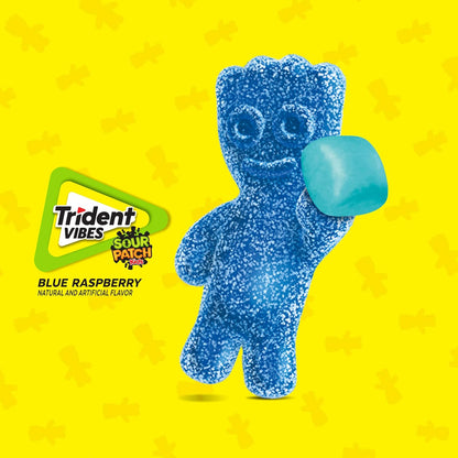 six flavor options across the trident vibes sour patch kids line
