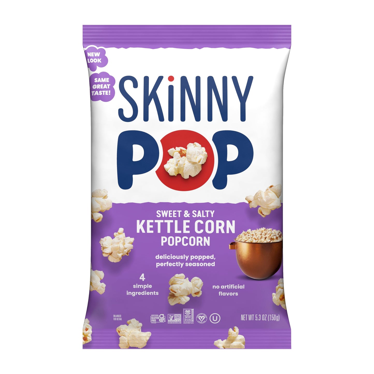 SkinnyPop Butterbeer Popcorn – Liver Friendly Snack Without Heavy Butter, Gluten Free Vegan Treat