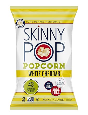 SkinnyPop Butterbeer Popcorn – Liver Friendly Snack Without Heavy Butter, Gluten Free Vegan Treat