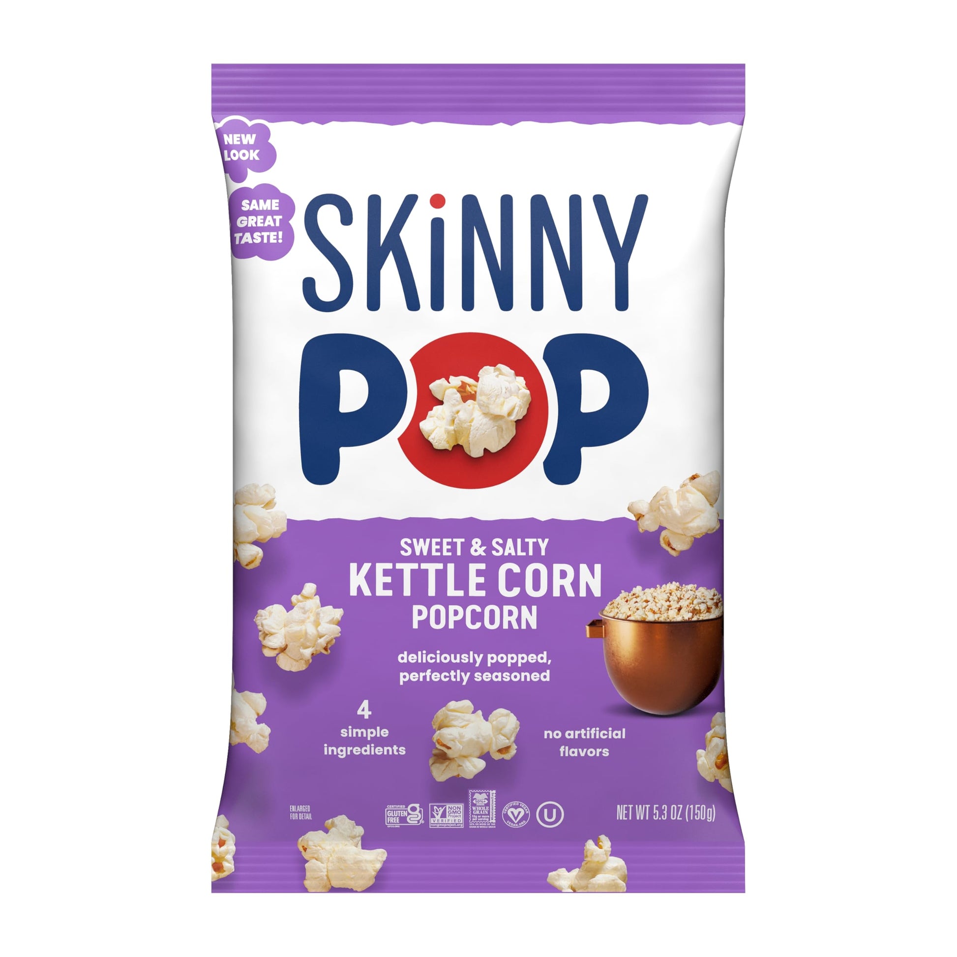 SkinnyPop Butterbeer Popcorn – Liver Friendly Snack Without Heavy Butter, Gluten Free Vegan Treat