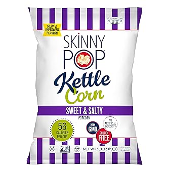 SkinnyPop Butterbeer Popcorn – Liver Friendly Snack Without Heavy Butter, Gluten Free Vegan Treat