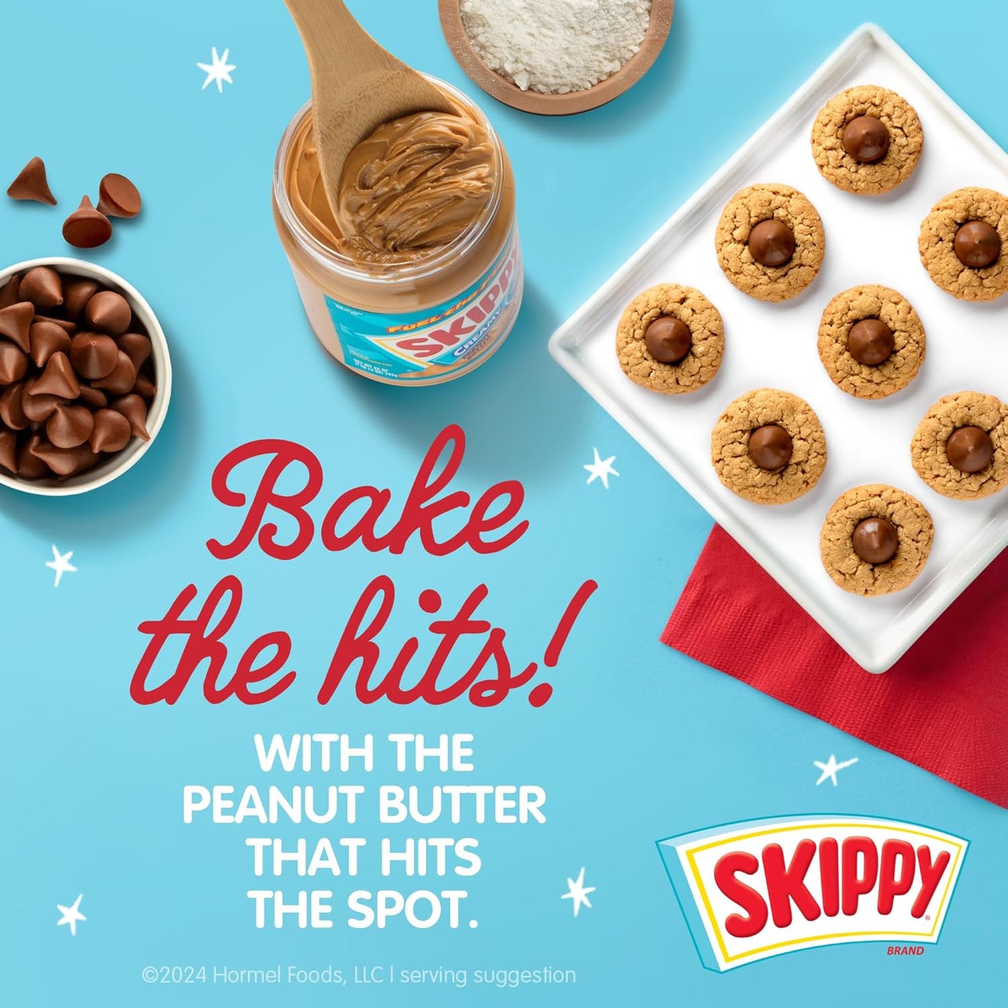 SKIPPY Creamy Peanut Butter – Thoughtful Care Package for College Students, 80 oz Total