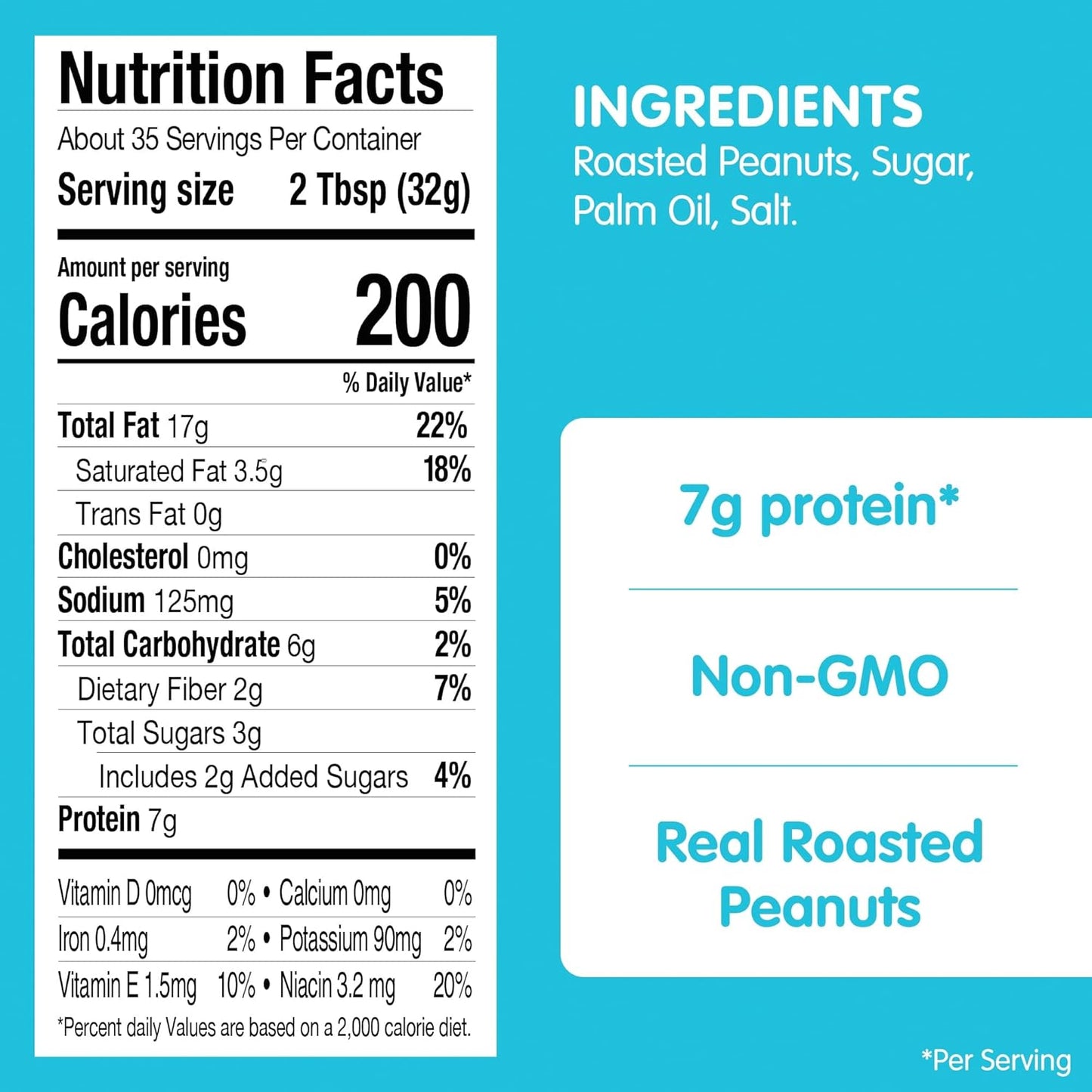 SKIPPY Natural Super Chunk Peanut Butter Spread – Break Room Staple for Staff Snacking and Shared Kitchens, 40 oz