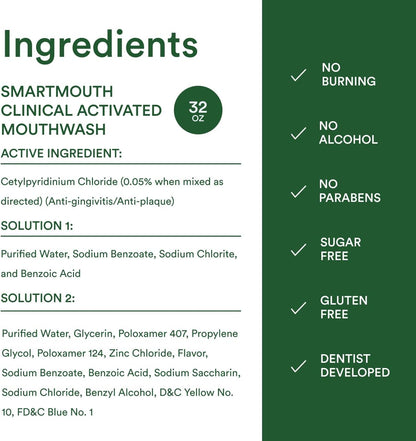SmartMouth Activated Mouthwash – Premium Housewarming and Birthday Gift for Health-Conscious Friends and Family