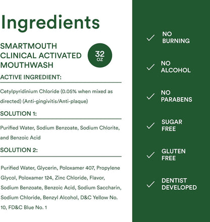 SmartMouth Activated Mouthwash – Premium Housewarming and Birthday Gift for Health-Conscious Friends and Family