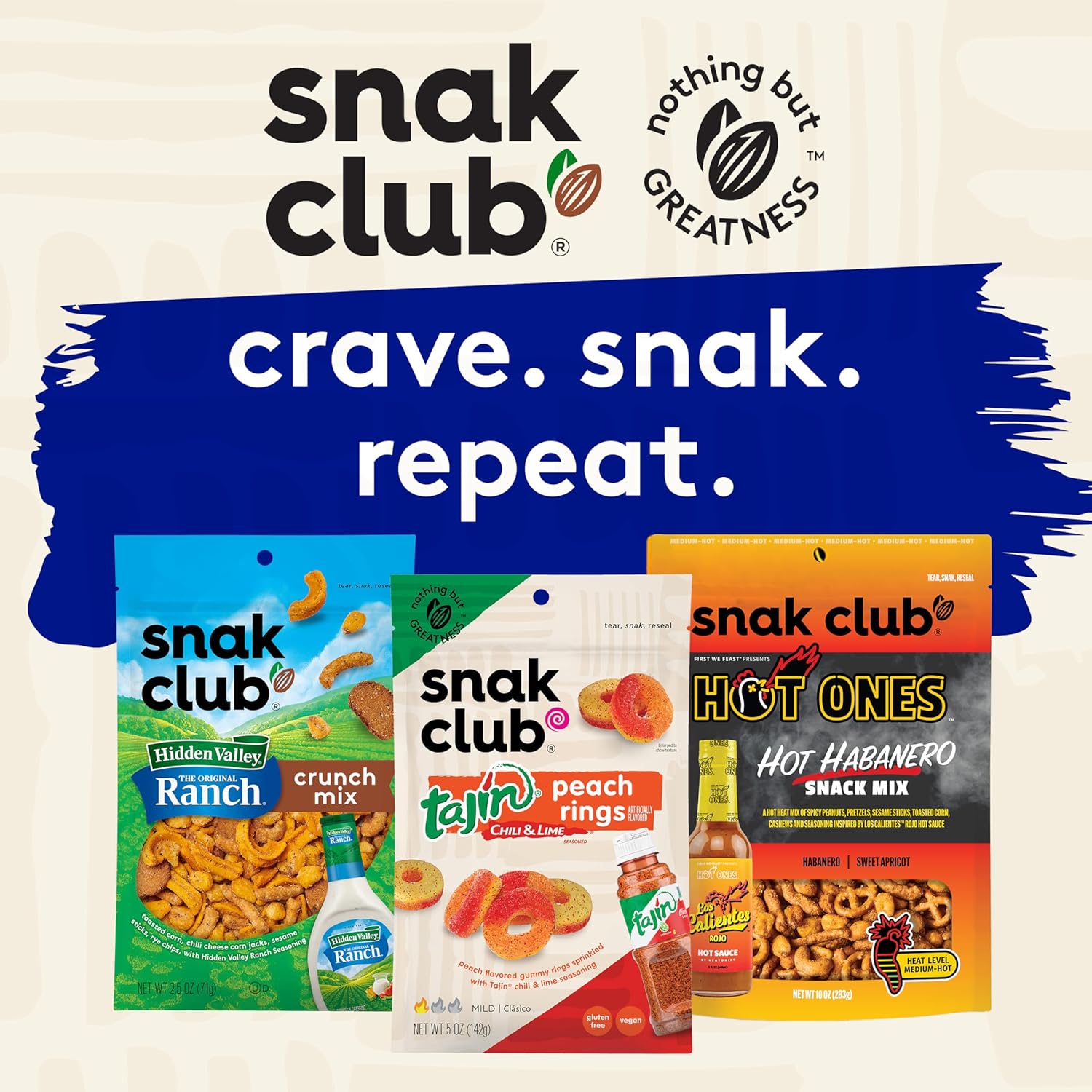 Snak Club Yogurt Trail Mix – Low Distraction Grab and Go Snack for Long Workdays and Conference Calls, 14 oz