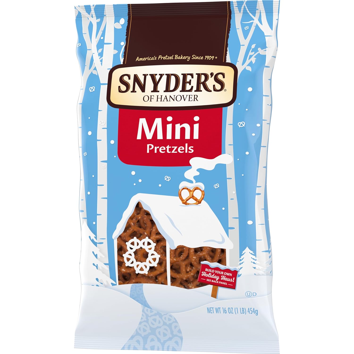 Snyder's of Hanover Sourdough Pretzels 16 oz – Crowd-Pleasing Gift Basket Addition for Any Occasion