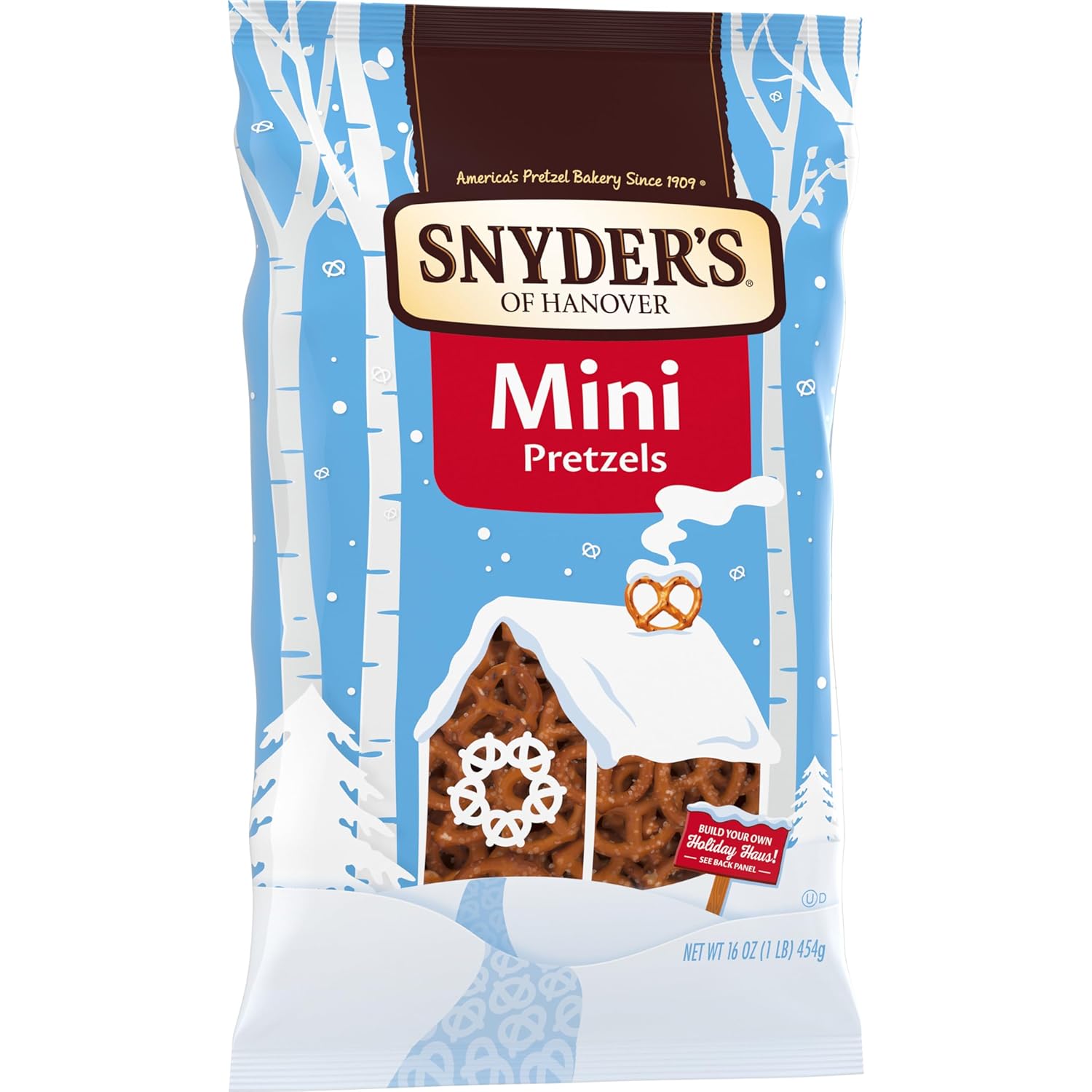 Snyder's of Hanover Sourdough Pretzels 16 oz – Crowd-Pleasing Gift Basket Addition for Any Occasion