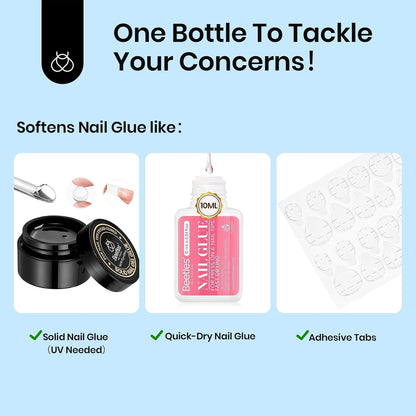 soak-off gel cured in 3 minutes under led/uv lamp
