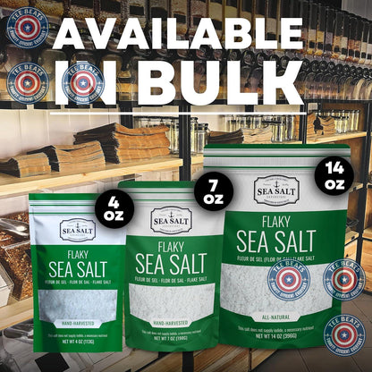 Sol de Baja Sea Salt Flakes, 7 oz – Elegant Hostess Gift for Dinner Party Entertainers
