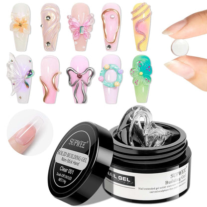solid 3d builder gel format that holds its shape during sculpting and carving