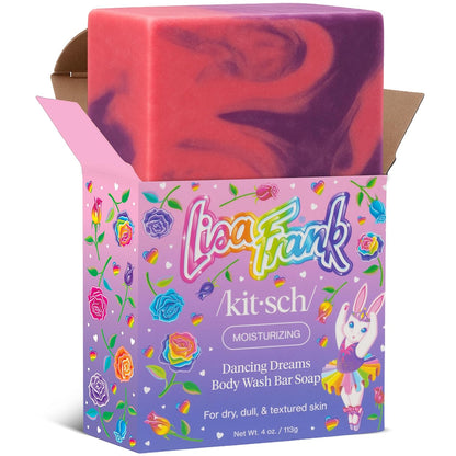 solid 4oz body wash bar format in eco-friendly, plastic-reducing packaging